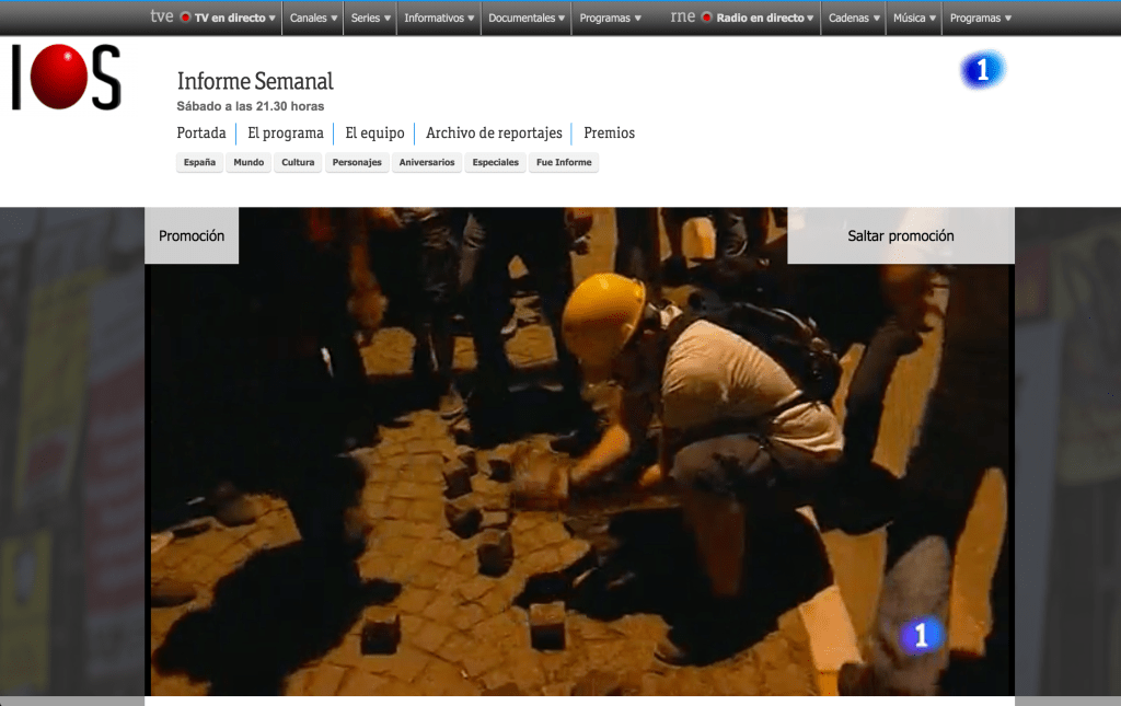 TVE: Informe Semanal – Primavera&nbsp;Turca